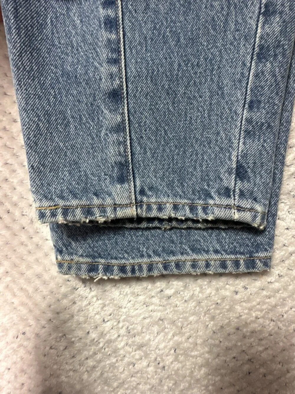 Levi's Made & Crafted Jane Crop Jeans Womens 27 High Rise Button Fly Distressed
